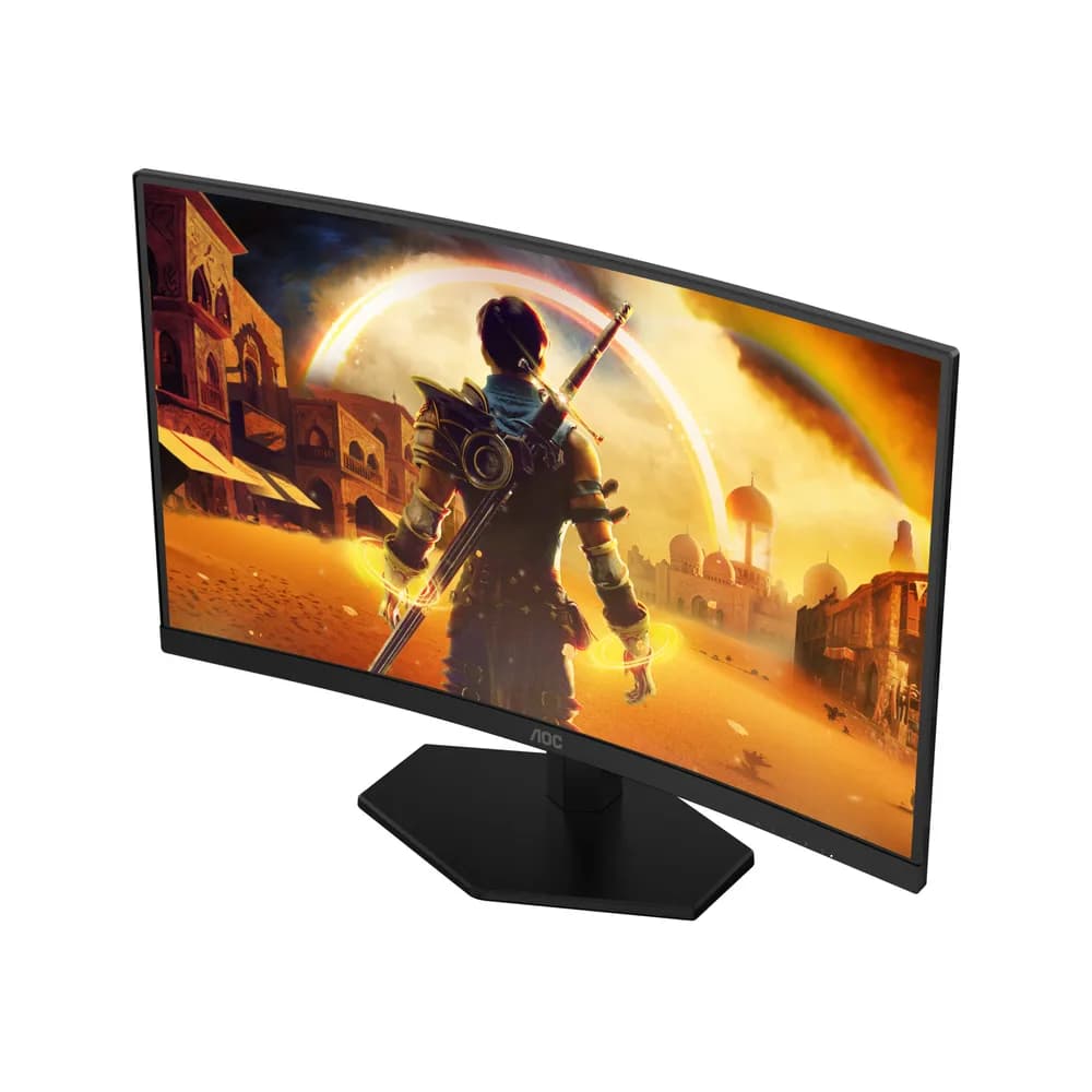Monitor Gaming AOC C27G42ZE, 27", 1920 x 1080 pixeli, Black, Red — miniatură