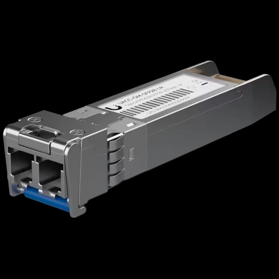 Ubiquiti UACC-OM-SFP28-LR 25G Single-Mode Optical Module SFP28 transceiver that supports 25G connections up to 10 km using single-mode fiber with a duplex LC UPC connector "UACC-OM-SFP28-LR"