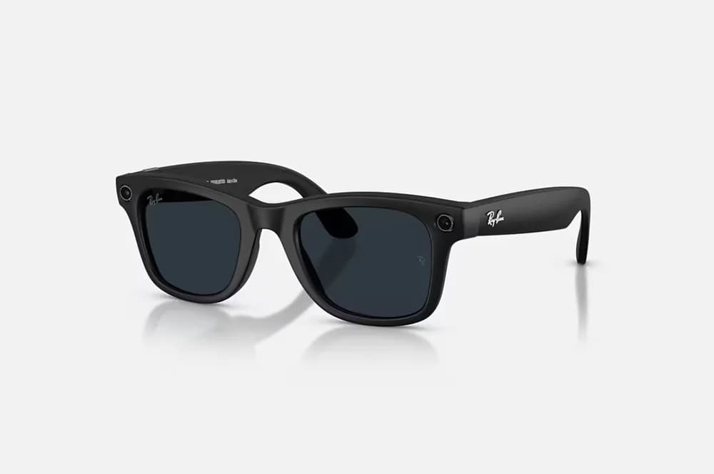 Ray-Ban Meta Wayfarer Gen 2 High Bridge FIT Matte Black Clear/Grey Transitions 50-22 — miniatură