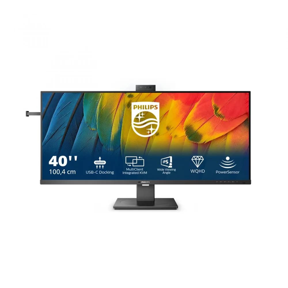 Monitor Consumer Philips 40B1U5601H/00, 40", 3440 x 1440 pixeli, Black — miniatură