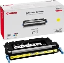 Toner Original Canon Yellow, CRG-711Y, pentru LBP-5300|LBP-5360|MF-9130|MF-9170|MF-9220|MF-9280, 6K, "CR1657B002AA"