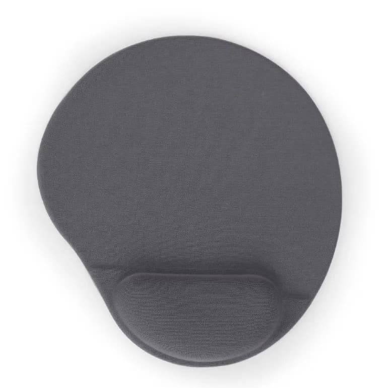 Mousepad Gembird MP-GEL-GR, 220 x 240 mm, Gri — miniatură