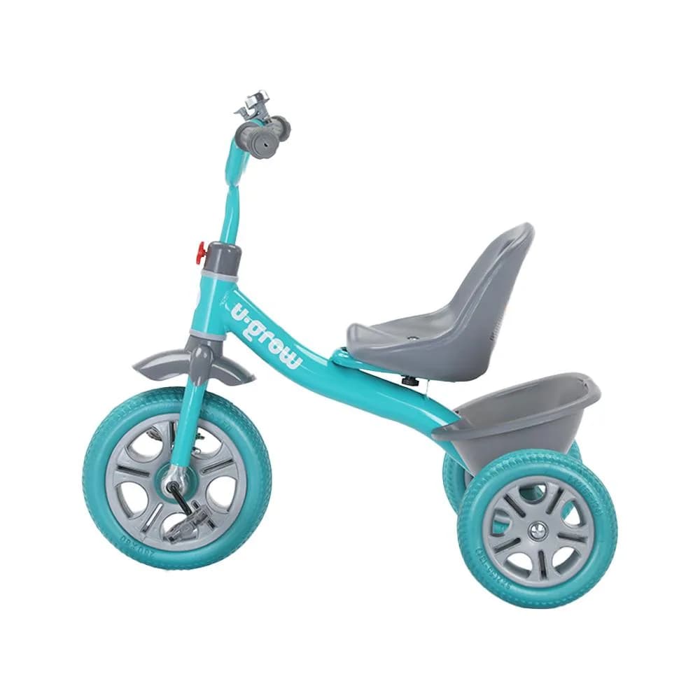 Tricicleta cu pedale verde/turcoaz, U-Grow — miniatură