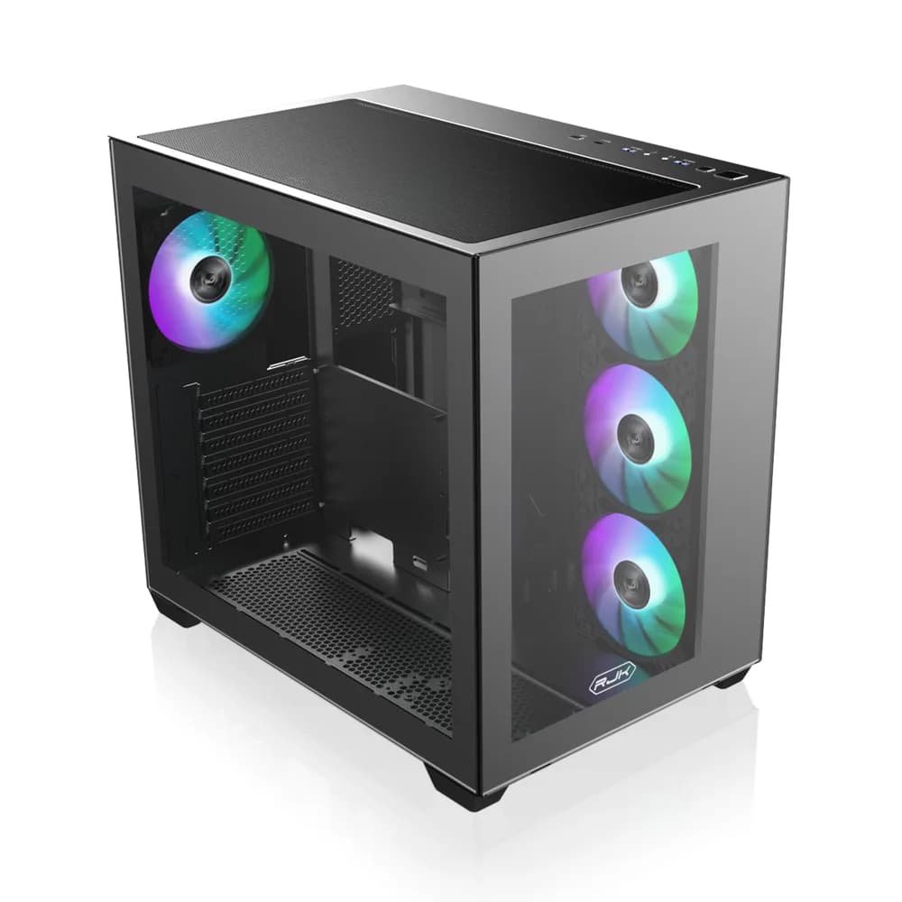 Carcasa RAIJINTEK PAEAN C7 TG4, MiddleTower, ATX, Negru "0R20B00234" — miniatură