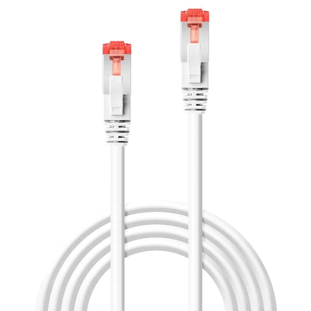 Cablu retea Lindy 3m Cat.6 S/FTP, RJ45, white — miniatură