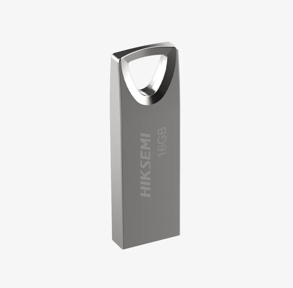 MEMORIE USB 2.0 HIKSEMI 16 GB, carcasa metalica, argintiu, "HS-USB-M200/16G"