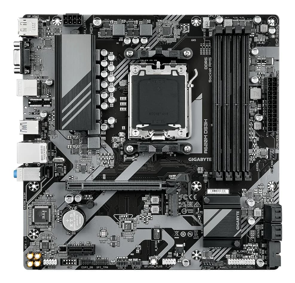 MB AMD A620 SAM5 MATX/A620M DS3H 2.0 GIGABYTE "A620M DS3H 2.0" — miniatură