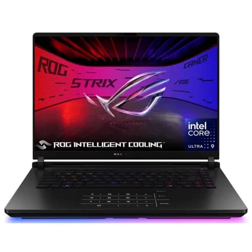 Laptop Gaming ASUS ROG Strix SCAR 16, cu procesor Intel Core Ultra 9 275HX, 16'' Mini Led, 32 GB DDR5, 2 TB SSD, NVIDIA GeForce RTX 5080, 16GB GDDR7, Fara OS
