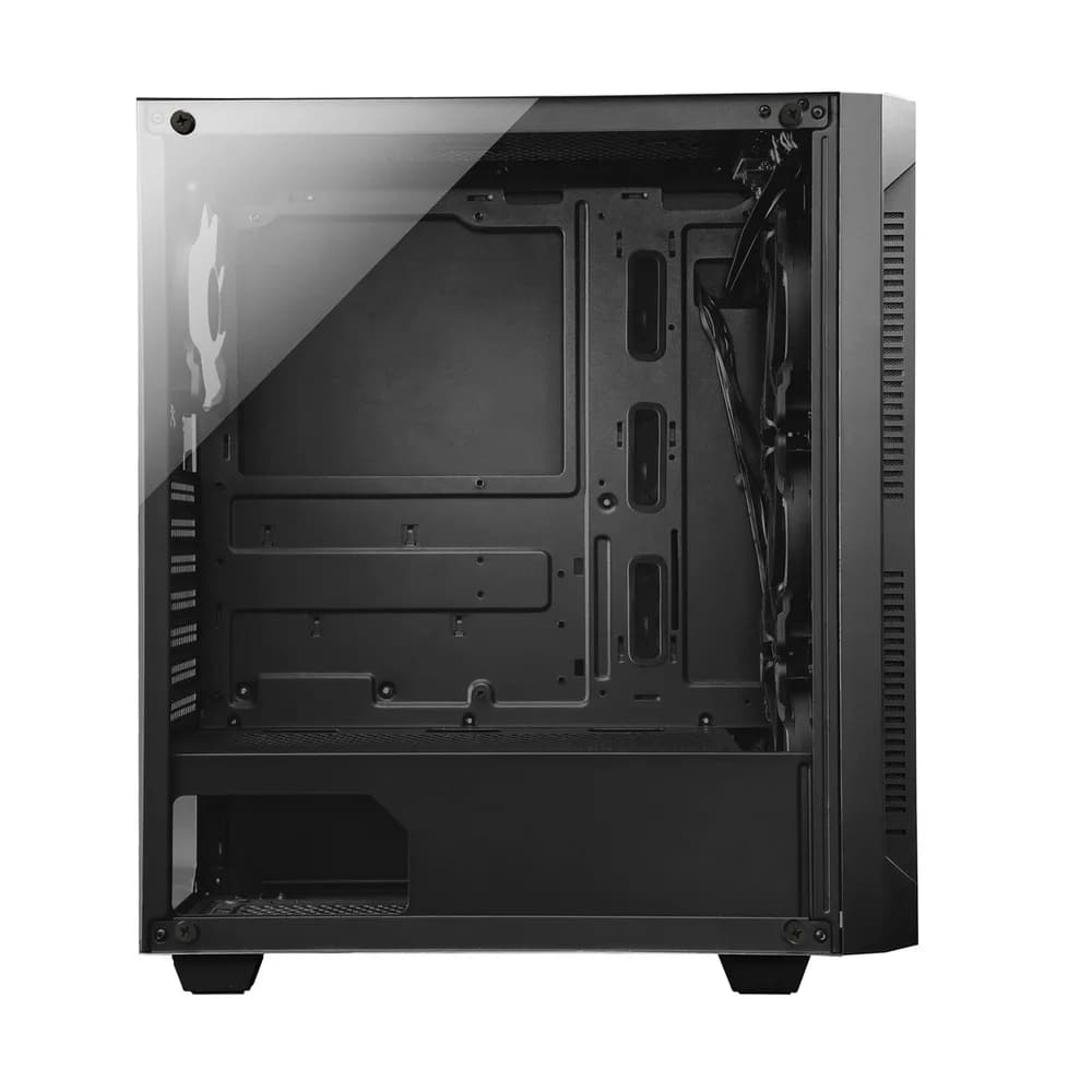 CARCASA CHIEFTEC, Middle Tower, ATX, "HUNTER", fara sursa,sticla securizata, 4xfan, USB 2.0x1, USB 3.0 x 2, Jack 3.5mmx2, mesh, fan ctr (inclusiv RGB), telecomanda "GS-01B-OP" — miniatură