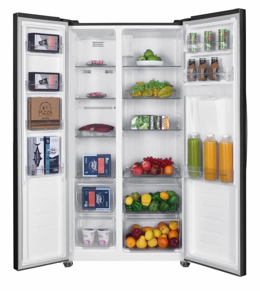 Side by Side FRAM FSBS-HM440NFXWDE++, No Frost, 439 L, Clasa E, Dozator apa, Aspect Inox — miniatură