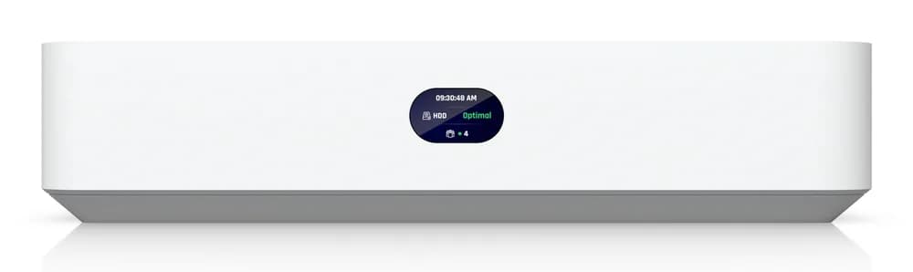 Ubiquiti UniFi UNVR-Instant-KIT-EU Compact Protect NVR Kit, includes (1) UniFi Protect NVR Instant with (4) G5 Turret Ultra cameras and (1) 1TB HDD "UNVR-INSTANT-KIT-EU" — miniatură