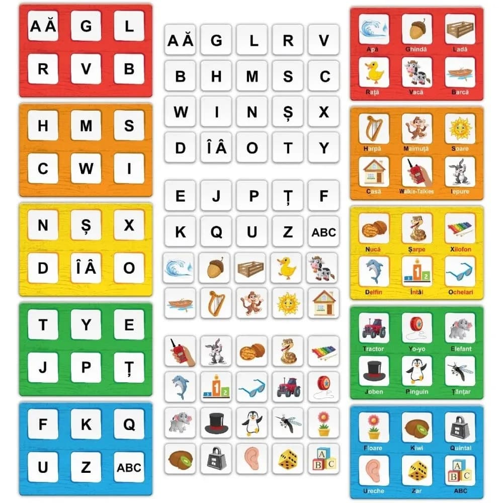 Invata alfabetul, magnetic — miniatură