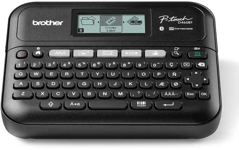 Imprimanta Direct Termic BROTHER 180dpi PT-D460BTVP, Viteza de tiparire: 30mm/s, Latime max de imprimare: 18mm|Conectiv: BT|USB, Imprimare Cod de bare: DA, "PTD460BTVPYJ1"