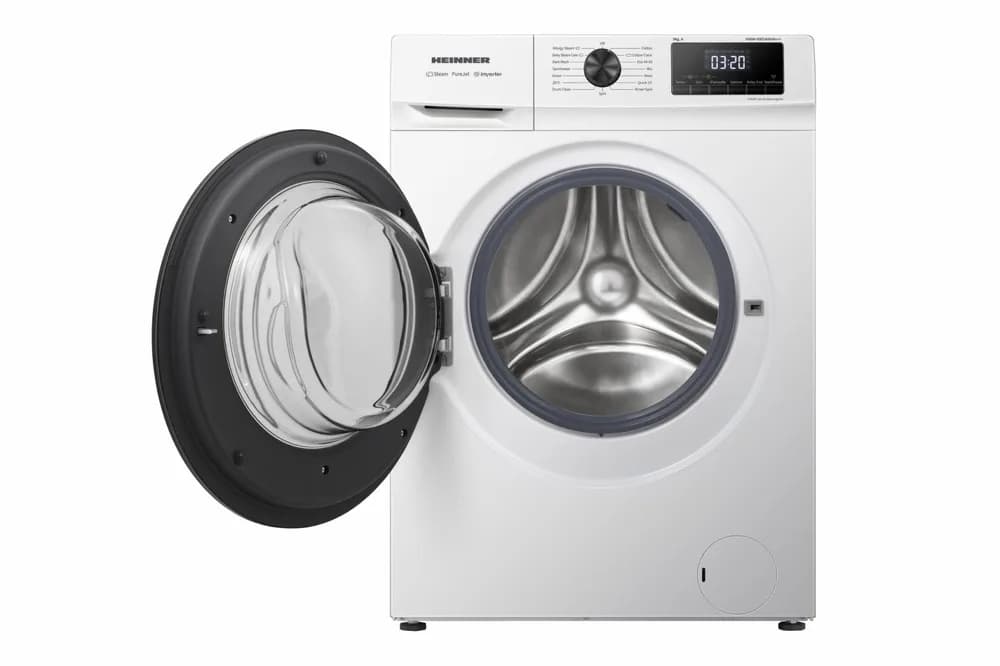 Masina de spalat rufe HEINNER HWM-H9014INVA+++, 9 kg, 1400 rpm, Clasa: A, Alb — miniatură