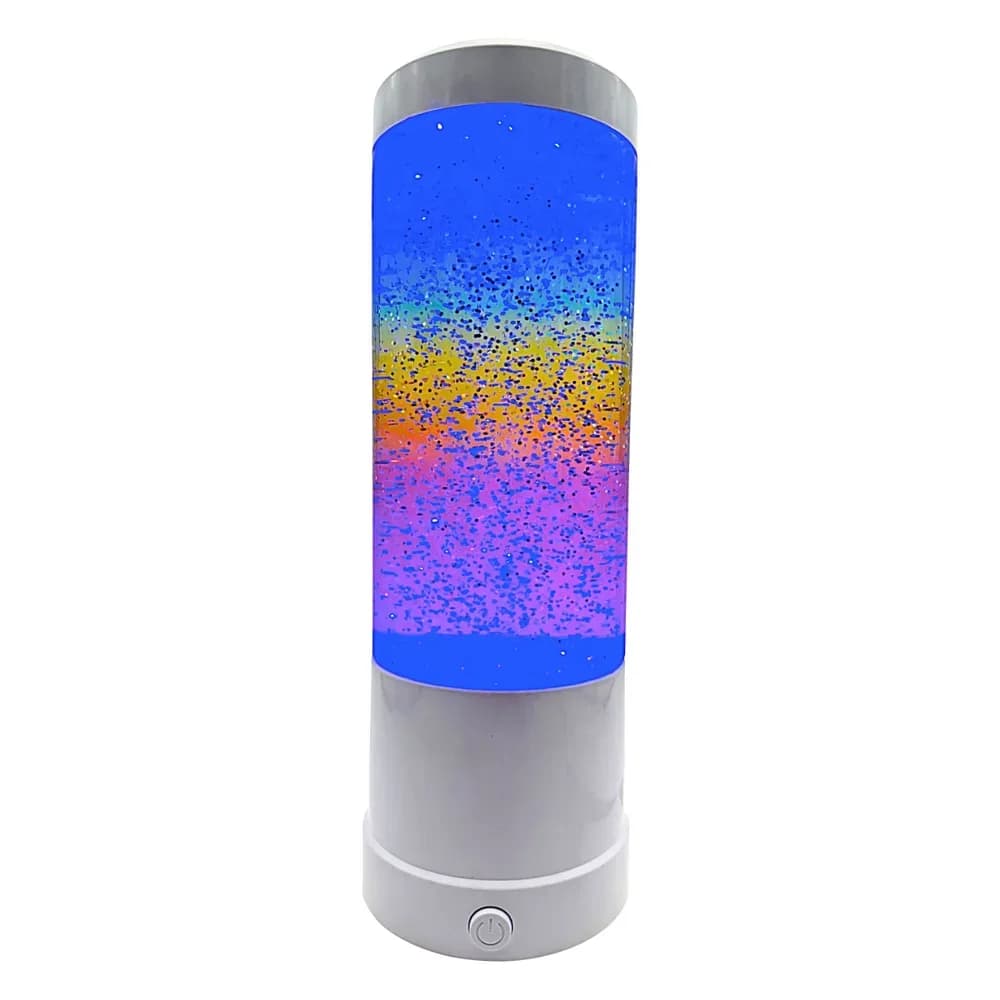 Lampă luminoasă cu sclipici curcubeu — miniatură