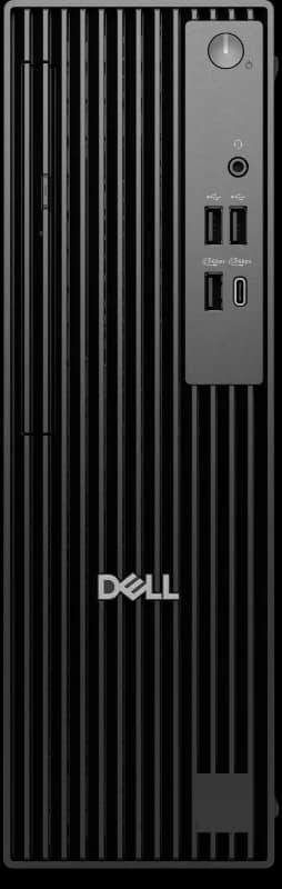 Desktop Consumer DELL Pro QCS1255 cu procesor AMD Ryzen 5 8600G pana la 5 GHz, 16 GB DDR5, 512GB SSD, AMD Radeon 760M, Windows 11 Pro, Black