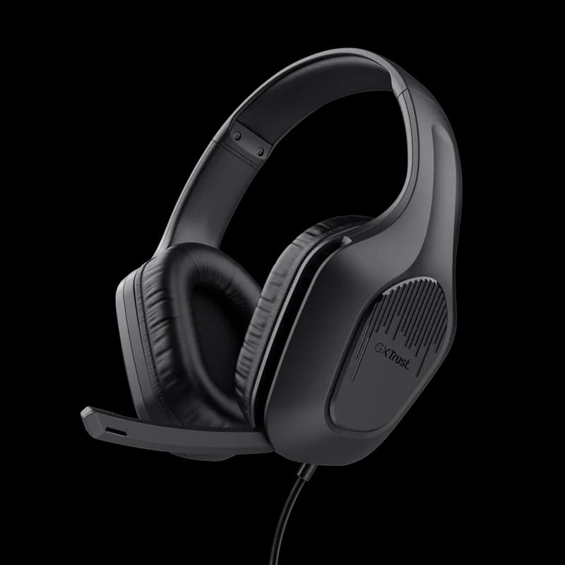 Casti Gaming Head-band Trust GXT 415 Zirox, Wired, Negru — miniatură