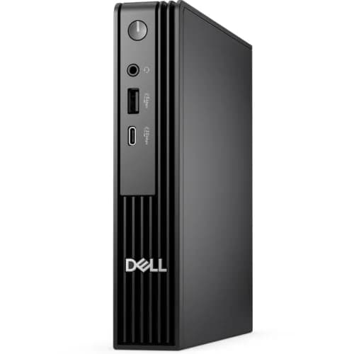 Dell Pro Micro,Intel Core Ultra 7 265T(13 TOPS NPU 20 cores/up to 5.3GHz),16GB(1x16)5600MT/s DDR5,512GB SSD,Integrated Graphics,Ubuntu,90W,3Yr "BTO107_QCM1250_EMEA_UBU-05" — miniatură