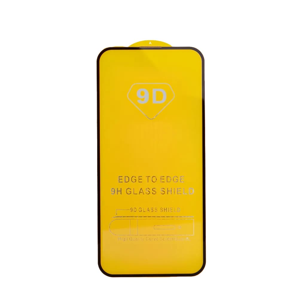 FOLIE STICLA Spacer pentru Iphone 15 Plus, grosime 0.3mm, acoperire totala ecran, strat special anti-ulei si anti-amprenta, Tempered Glass, sticla 9D, duritate 9H "SPPG-AP-IP15PL-TG" — miniatură