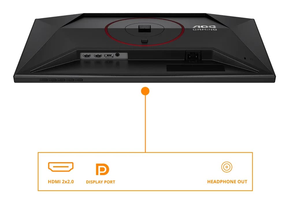 Monitor Gaming AOC 24G4ZR, 23.8", 1920 x 1080 pixeli, Black — miniatură