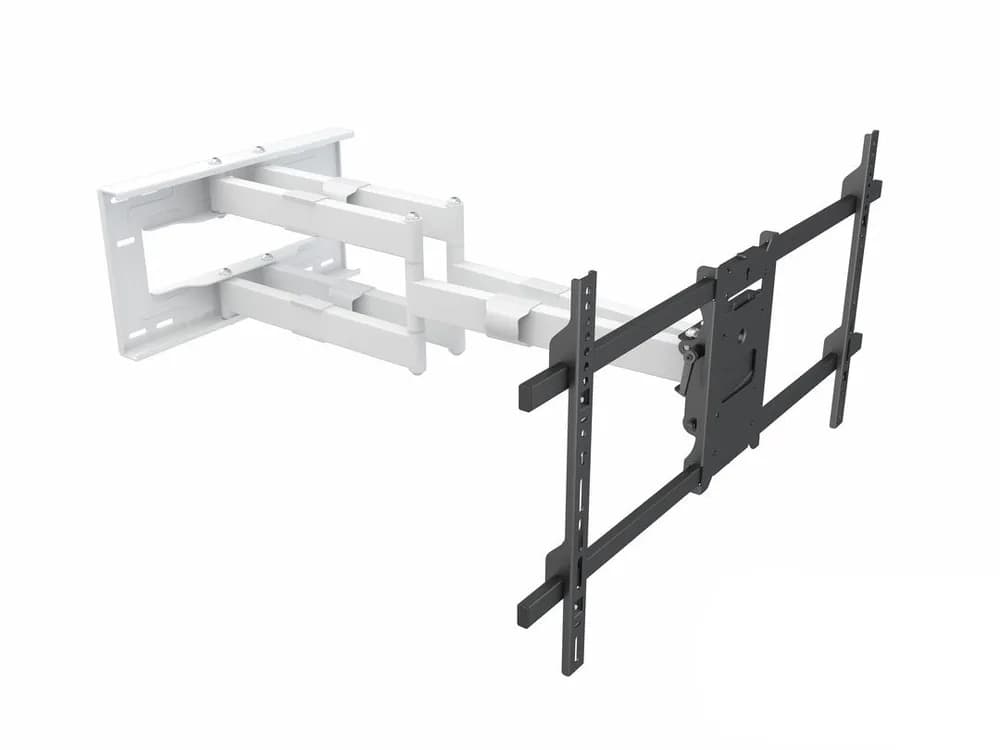 Suport TV perete Multibrackets MB-6881, Long Reach Arm 910mm, diagonala 50"-90", max 60 Kg, Alb, inclinare si rotire