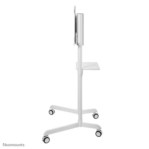Stand mobil de podea, Neomounts by Newstar NS-M1250WHITE, 37"-70", VESA max. 600x400, suporta pana la 70kg, inclinatie 5°, rotatie 90°, alb — miniatură