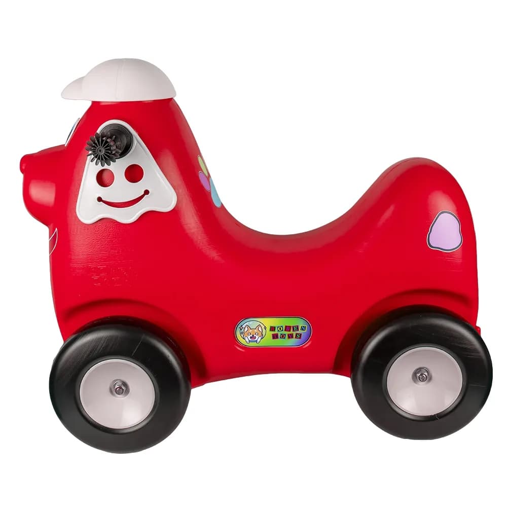 Catel balansoar 2 in 1, rosu - ROBENTOYS — miniatură