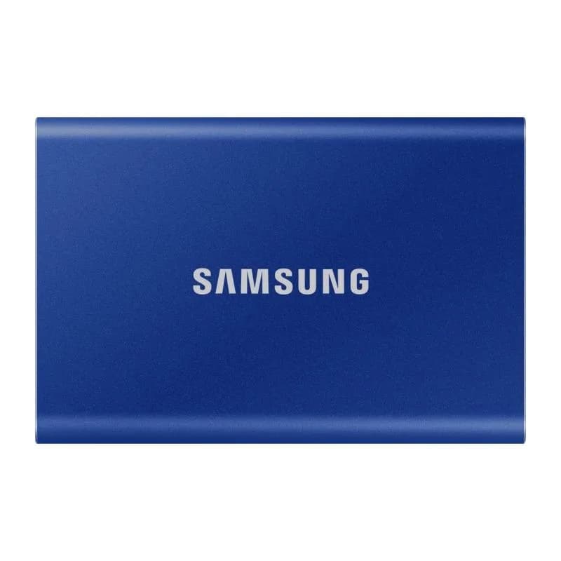 SSD Extern Samsung T7 2TB Blue USB 3.1 — miniatură