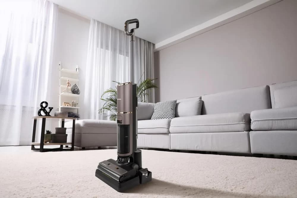 Aspirator vertical cu funcție spălare HEINNER AquaFusionPro HSFW- PB160DRYBK — miniatură