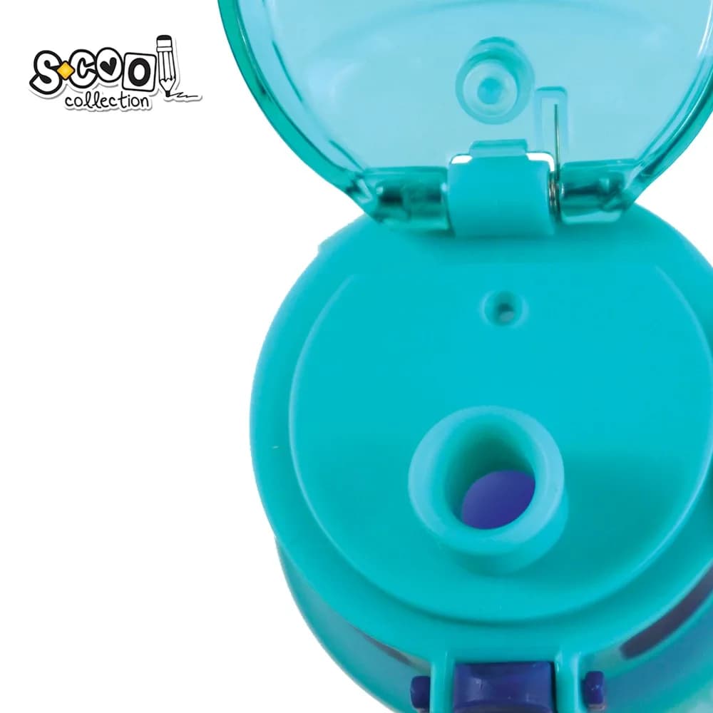 Sticla apa 700 ml, motivationala, plastic, BLUE GRADINET, 25.10x6.9 cm - S-COOL — miniatură