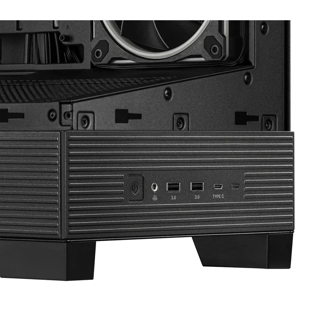 Carcasa ASUS A31 PLUS TG ARGB, Tempered Glass, Middle Tower (Negru) "90DC00R0-B19000" — miniatură
