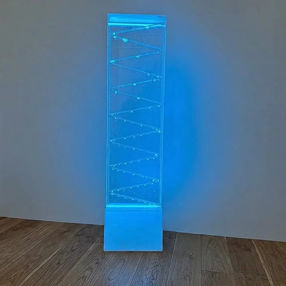Perete de apă vertical cu pietre curgătoare Flowing Gems — miniatură