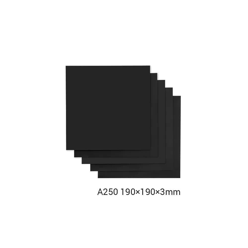 Material pentru gravare laser Frosted Acrylic Sheet pentru Snapmaker 2.0 / 190 × 190 × 3 mm / 5-Pack