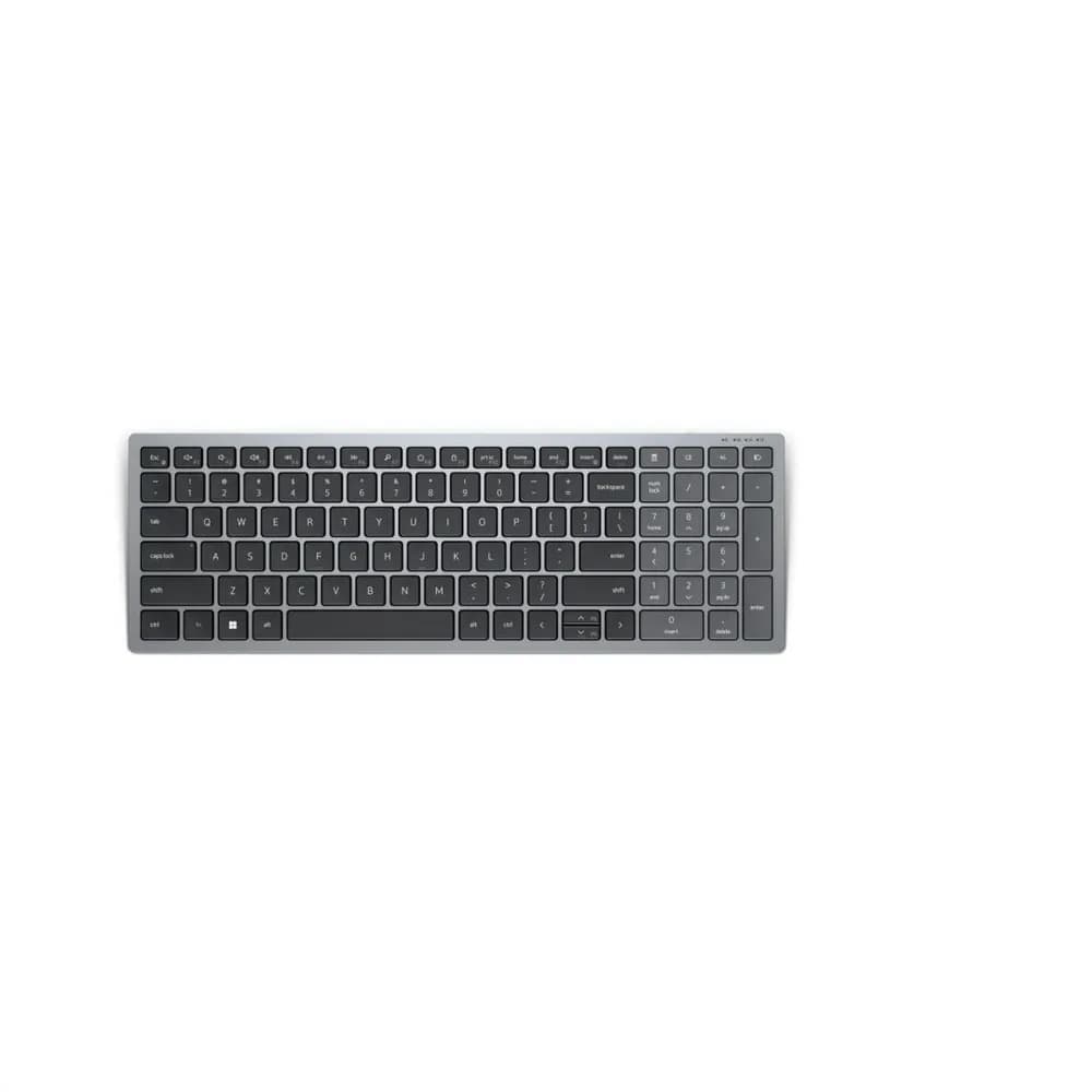 Tastatura Wireless DELL KB740, Fara fir, Gri — miniatură