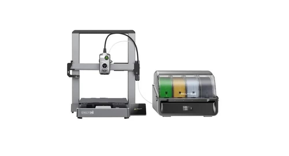 CREALITY HI COMBO 3D PRINTER, Tehnologie FDM, Volum printare: 260 × 260 × 300 mm, dimensiuni imprimanta: 409 × 392 × 477 mm, Touchscreen 3.2", Camera video pentru monitorizare, Senzor filament, Viteza printare: 300mm/s standard, 500mm/s max, Acuratete: 100±0.1 mm, inaltime strat: 0.1-0.35 mm, Direct — miniatură