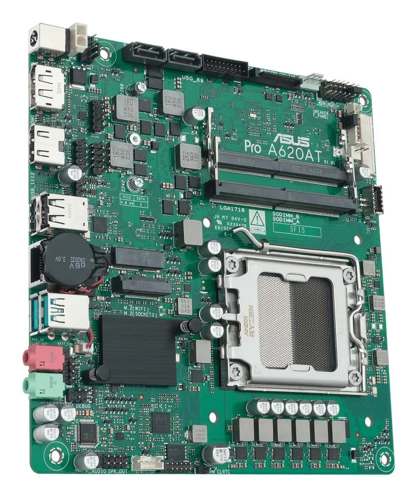 Placa de baza PRO B840M-B AMD B840 Socket AM5 mATX "90MB1L5M-M0EAYC" — miniatură
