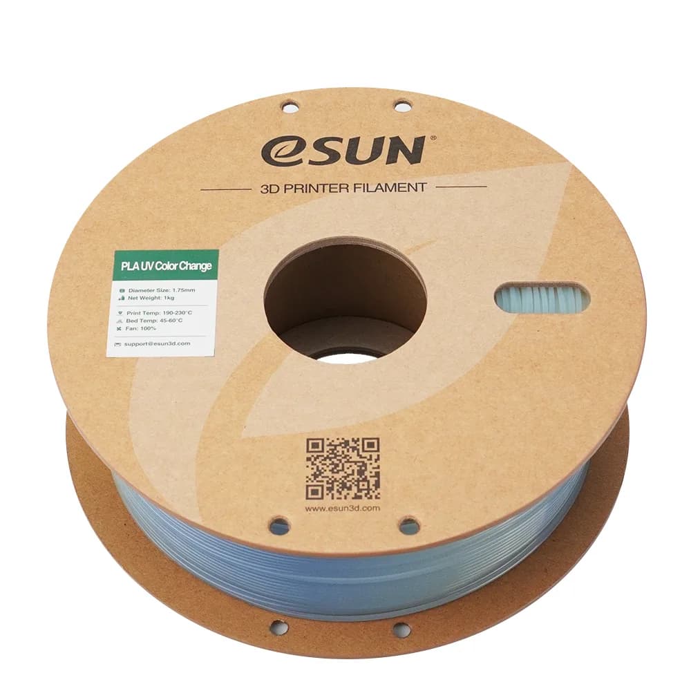 Filament eSUN PLA UV Color Change (PLA-UV CC175UV-F1P1) — miniatură