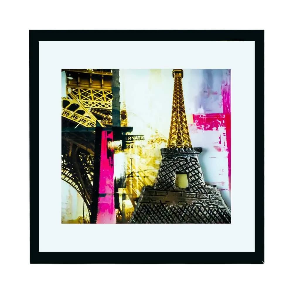 Tablou plastic + sticla, 33x33 cm — miniatură