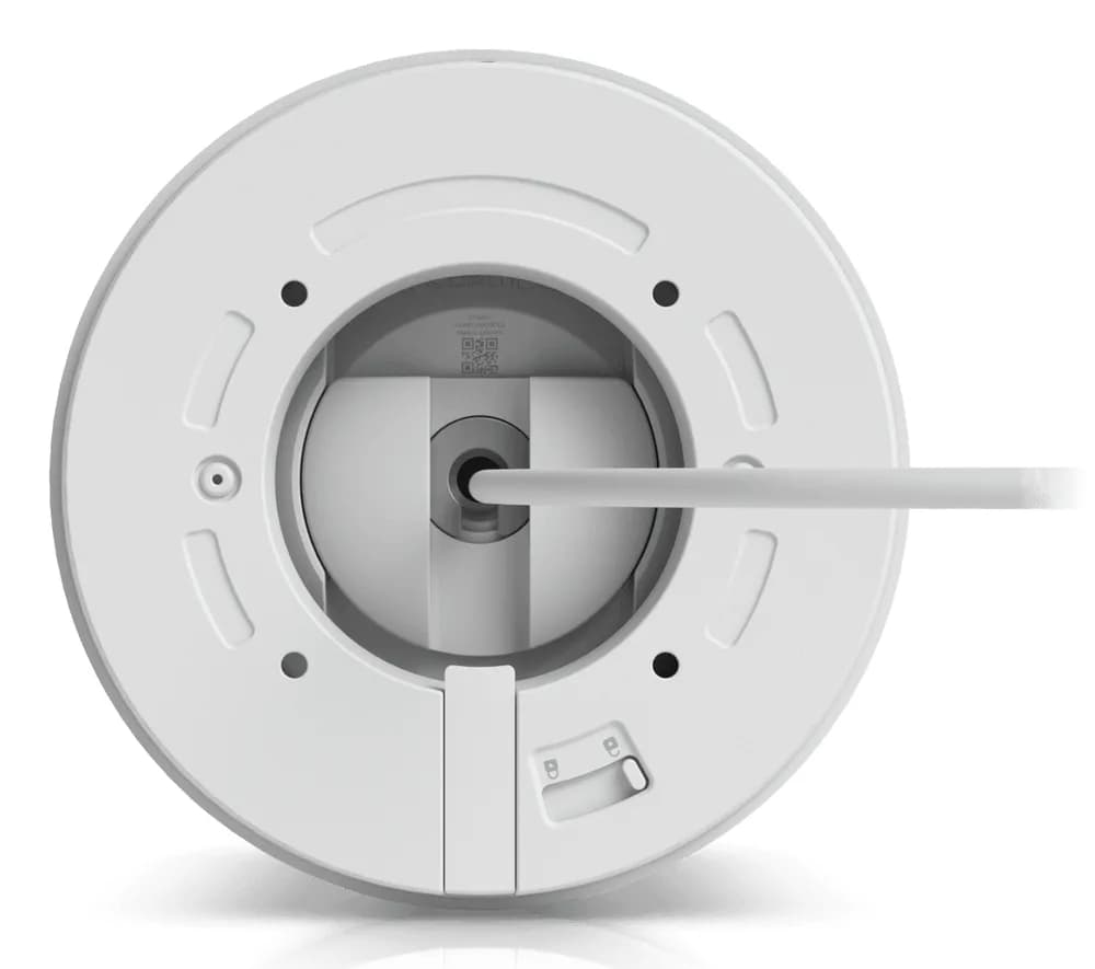Ubiquiti UVC-G6-Pro-Turret-W All-weather tamper-resistant 4K PoE+ camera with a Multi-TOPS AI engine, 2.36x optical zoom, and a large 1/1.2" CMOS sensor "UVC-G6-PRO-TURRET-W" — miniatură