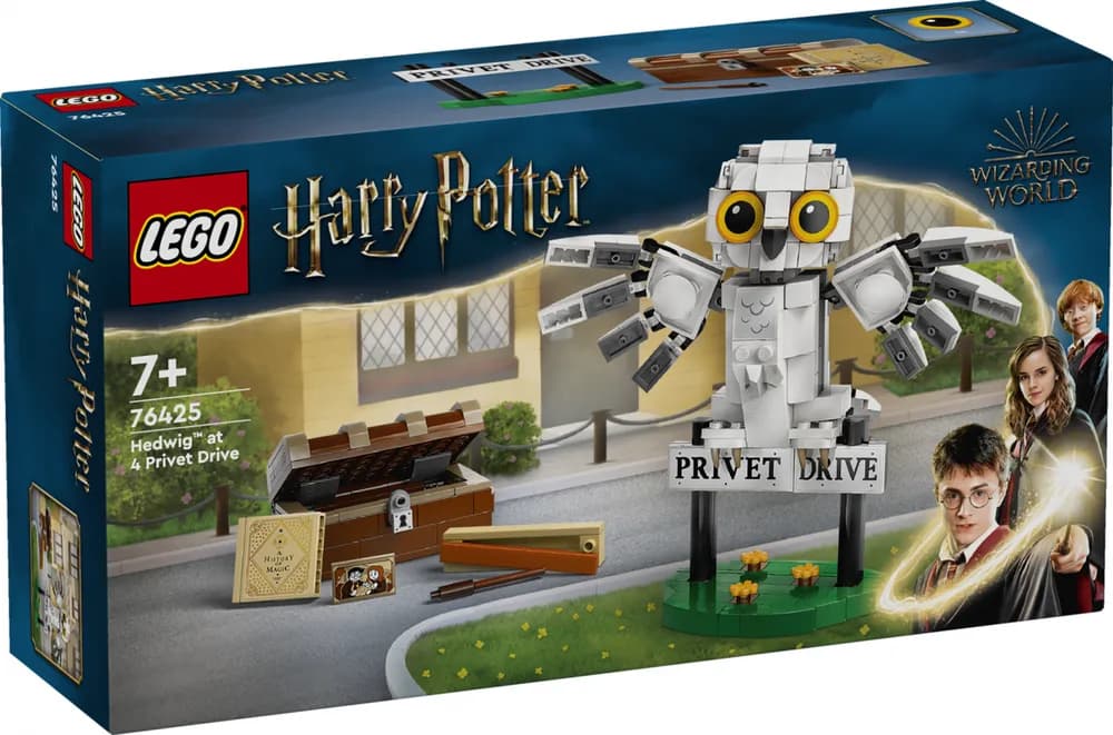 HEDWIG PE PRIVET DRIVE NR. 4, LEGO 76425 — miniatură