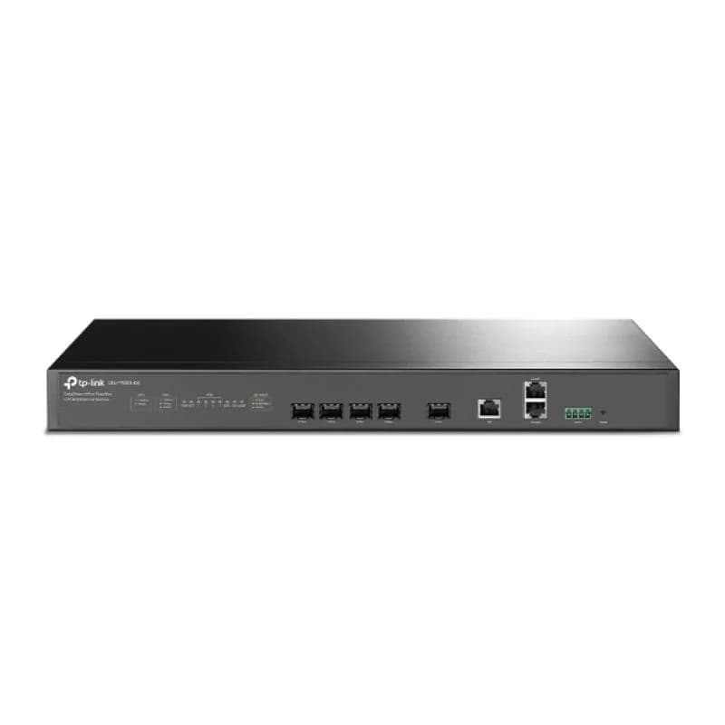 DeltaStream 4-port Pizza-box GPON Optical Line Terminal • 4× 2.5G PON Ports • 1× 10 Gbps SFP+ Uplink Port • 1× 10/100/1000 Mbps RJ45 Uplink Port • 1× RJ45 Console Port • 1× RJ45 MGMT Port • 1× Alarm Port (Reserved) Max. 58W • IEEE 802.1p/DSCP QoS • Voice VLAN • Auto VoIP