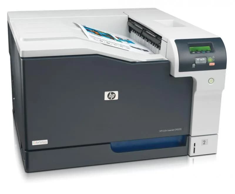 Imprimanta Laser HP Color LaserJet Professional CP5225n, Color, format A3, USB + LAN + Wi-fi — miniatură