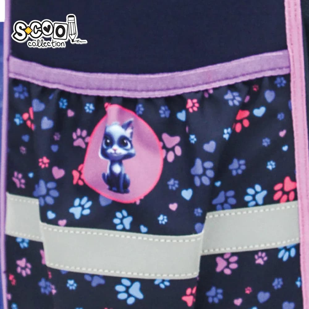 Ghiozdan anatomic Premium, 42x30x22 cm, MEOW - S-COOL — miniatură