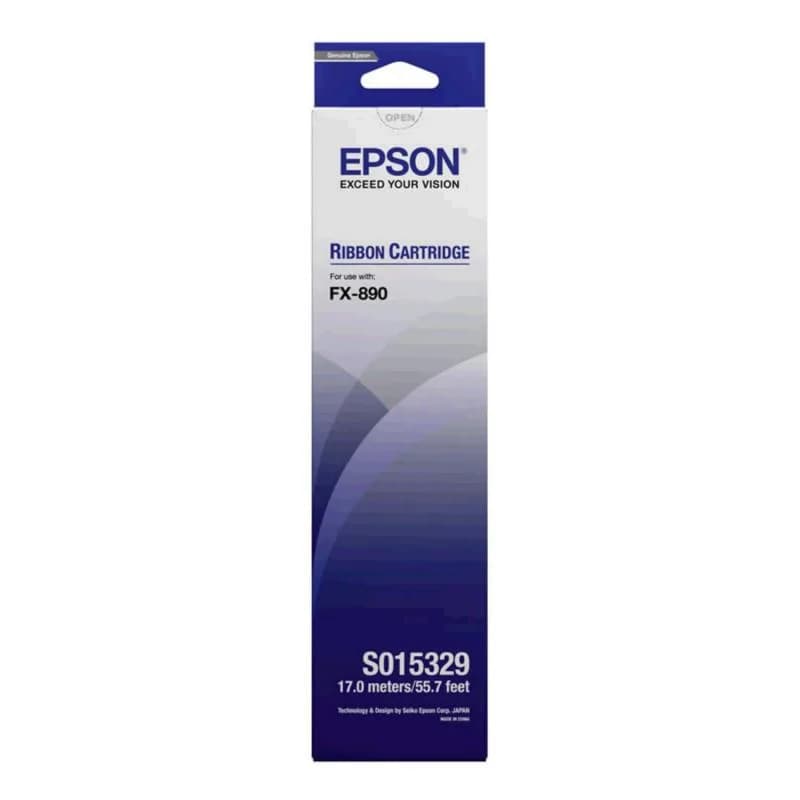 Ribon Original Epson Black, S015329, pentru FX-890, 7.5mil,"C13S015329"(RAPO)