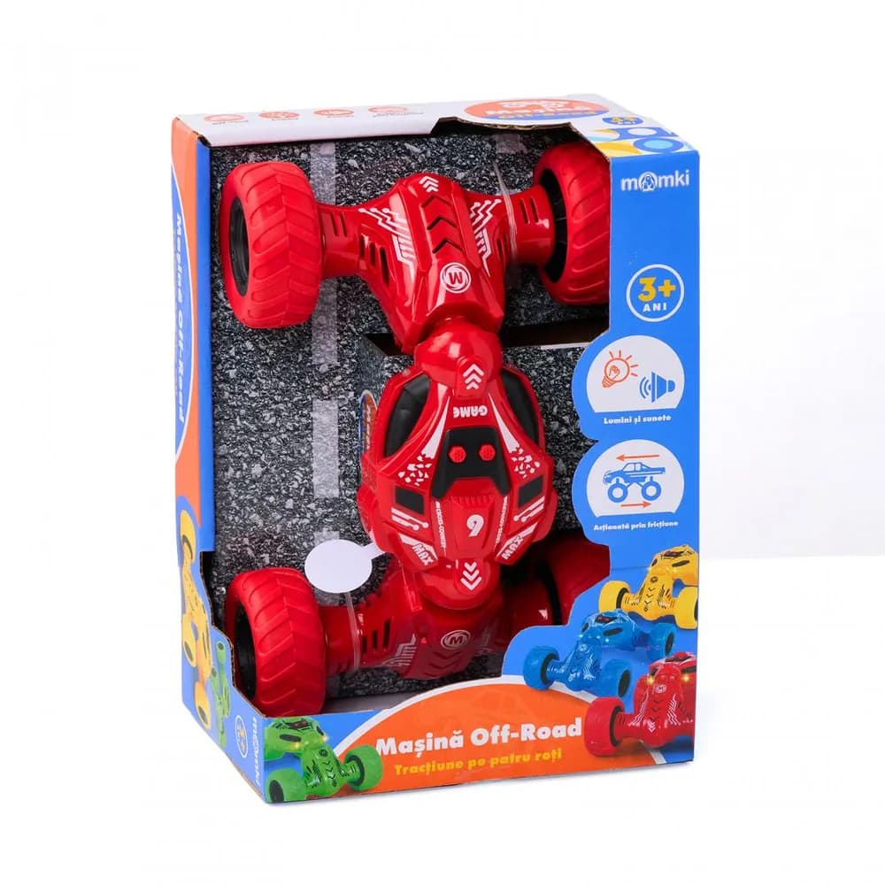 MASINA OFF-ROAD CU LUMINI SI SUNETE, MOMKI, MIX