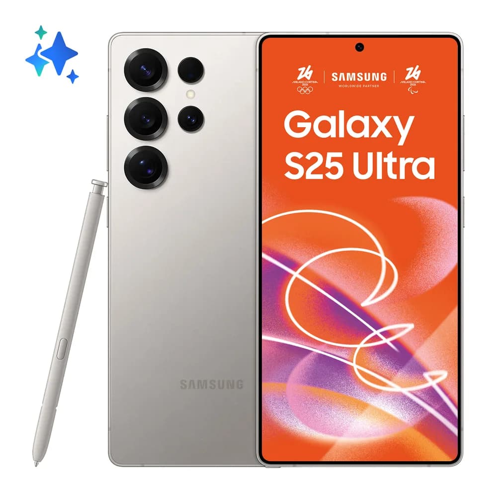 Smartphone Galaxy S25 Ultra 256GB 12GB RAM 5G Dual SIM Titanium Gray "SM-S938BZTDEUE"