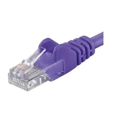 Patchcord UTP RJ45-RJ45 Cat.5e 0.25m, violet, "UTP-5E-0.25-V"