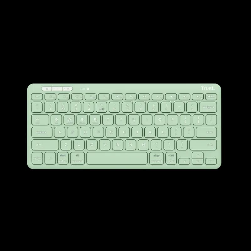 Tastatura TRUST Lyra, Wireless, Verde — miniatură
