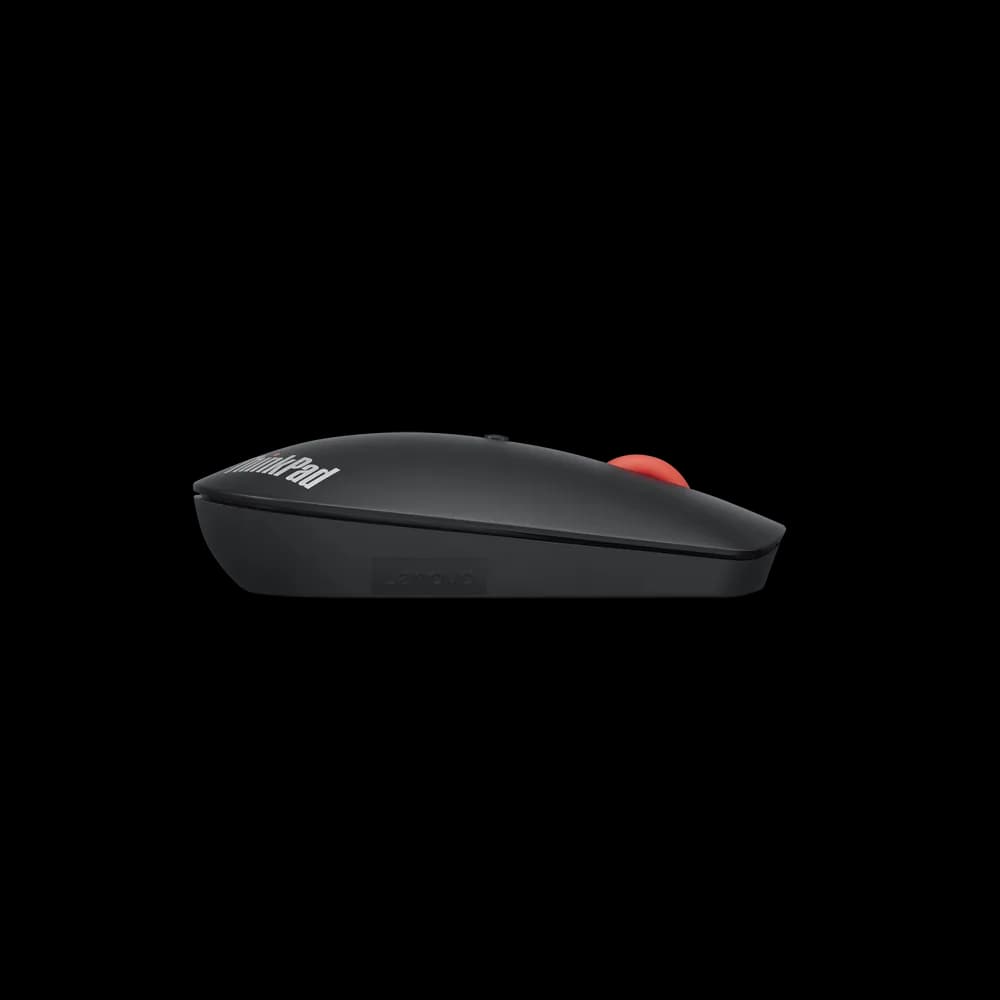 Mouse Wireless Lenovo ThinkPad Bluetooth Silent Mouse, 2400 dpi, Negru — miniatură