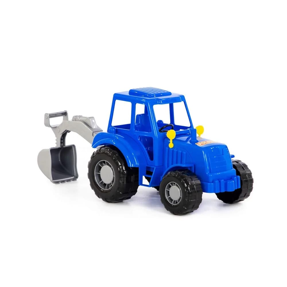 Tractor-excavator - Altay, 28.5x17x22 cm, Polesie — miniatură